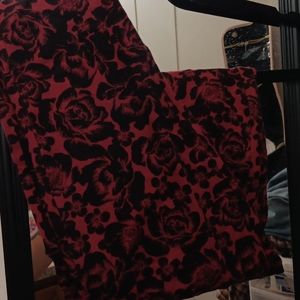 Torrid leggings roses 1